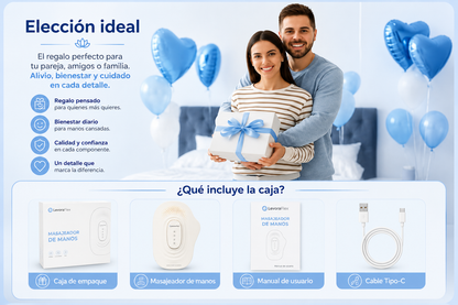 LevoraFlex™ Masajeador de Manos Profesional