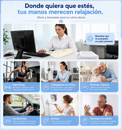 LevoraFlex™ Masajeador de Manos Profesional